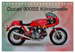 Ducati 900SS Königswelle (Tischkalender 2025 DIN A5 quer), CALVENDO Monatskalender