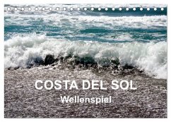 COSTA DEL SOL - Wellenspiel (Tischkalender 2025 DIN A5 quer), CALVENDO Monatskalender - Calvendo;Art-Motiva