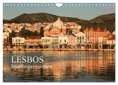 Lesbos - Inselimpressionen (Wandkalender 2025 DIN A4 quer), CALVENDO Monatskalender