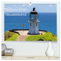 Magische Orte: Neuseeland (hochwertiger Premium Wandkalender 2025 DIN A2 quer), Kunstdruck in Hochglanz - Calvendo;Röger, Stephan