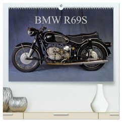 BMW R69S (hochwertiger Premium Wandkalender 2025 DIN A2 quer), Kunstdruck in Hochglanz - Calvendo;Laue, Ingo