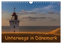 Unterwegs in Dänemark (Wandkalender 2025 DIN A4 quer), CALVENDO Monatskalender - Calvendo;HeschFoto