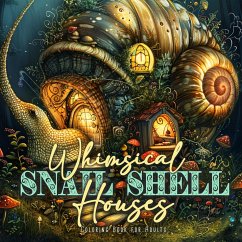 Whimsical Snail Shell Houses Coloring Book for Adults - Publishing, Monsoon;Grafik, Musterstück