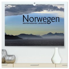 Norwegen atemberaubende Landschaft (hochwertiger Premium Wandkalender 2025 DIN A2 quer), Kunstdruck in Hochglanz - Calvendo;calmbacher, Christiane