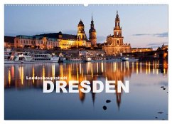 Landeshauptstadt Dresden (Wandkalender 2025 DIN A2 quer), CALVENDO Monatskalender