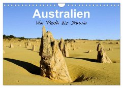 Australien - Von Perth bis Darwin (Wandkalender 2025 DIN A4 quer), CALVENDO Monatskalender