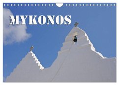 MYKONOS - Insel des Jetset (Wandkalender 2025 DIN A4 quer), CALVENDO Monatskalender