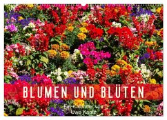 Blumen und Blüten (Wandkalender 2025 DIN A2 quer), CALVENDO Monatskalender