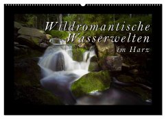 Wildromantische Wasserwelten im Harz (Wandkalender 2025 DIN A2 quer), CALVENDO Monatskalender
