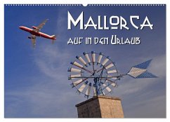 Mallorca - auf in den Urlaub (Wandkalender 2025 DIN A2 quer), CALVENDO Monatskalender