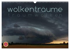 Wolkenträume - Traumwolken (Wandkalender 2025 DIN A3 quer), CALVENDO Monatskalender - Calvendo;Cross, Martina