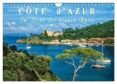 Cote d'Azur - Im Licht der blauen Küste (Wandkalender 2025 DIN A4 quer), CALVENDO Monatskalender - Calvendo;Müringer, Christian