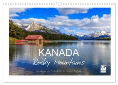 KANADA - Rocky Mountains (Wandkalender 2025 DIN A3 quer), CALVENDO Monatskalender