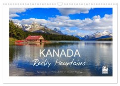 KANADA - Rocky Mountains (Wandkalender 2025 DIN A3 quer), CALVENDO Monatskalender - Calvendo;Büchler und Christine Berkhoff, Martin