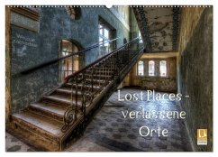 Lost Places - Verlassene Orte (Wandkalender 2025 DIN A2 quer), CALVENDO Monatskalender
