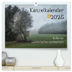 Kanzelkalender 2025 (hochwertiger Premium Wandkalender 2025 DIN A2 quer), Kunstdruck in Hochglanz