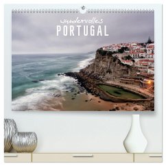 Wundervolles Portugal (hochwertiger Premium Wandkalender 2025 DIN A2 quer), Kunstdruck in Hochglanz