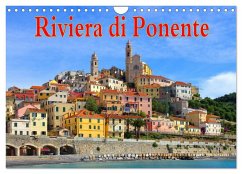 Riviera di Ponente (Wandkalender 2025 DIN A4 quer), CALVENDO Monatskalender - Calvendo;LianeM