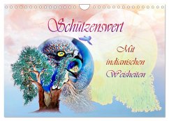 Schützenswert Mit indianischen Weisheiten (Wandkalender 2025 DIN A4 quer), CALVENDO Monatskalender