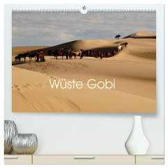 Wüste Gobi (hochwertiger Premium Wandkalender 2025 DIN A2 quer), Kunstdruck in Hochglanz - Calvendo;Winter, Eike