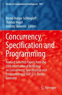 Cover Concurrency, Specification and Programming