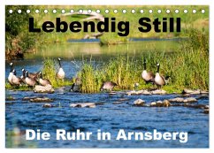 Lebendig Still - Die Ruhr in Arnsberg (Tischkalender 2025 DIN A5 quer), CALVENDO Monatskalender