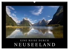 Eine Reise durch Neuseeland (Wandkalender 2025 DIN A2 quer), CALVENDO Monatskalender