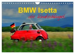 BMW Isetta - Die Knutschkugel (Wandkalender 2025 DIN A4 quer), CALVENDO Monatskalender