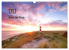 SYLT hinter den Dünen (Wandkalender 2025 DIN A3 quer), CALVENDO Monatskalender