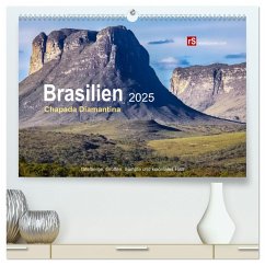 Brasilien 2025 - Chapada Diamantina (hochwertiger Premium Wandkalender 2025 DIN A2 quer), Kunstdruck in Hochglanz