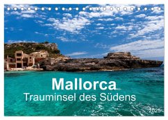 Mallorca - Trauminsel des Südens (Tischkalender 2025 DIN A5 quer), CALVENDO Monatskalender