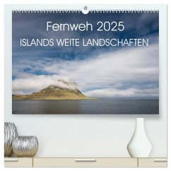 Fernweh 2025 ¿ Islands weite Landschaften (hochwertiger Premium Wandkalender 2025 DIN A2 quer), Kunstdruck in Hochglanz