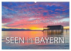 Seen in Bayern (Wandkalender 2025 DIN A2 quer), CALVENDO Monatskalender