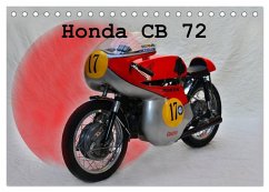 Honda CB 72 (Tischkalender 2025 DIN A5 quer), CALVENDO Monatskalender