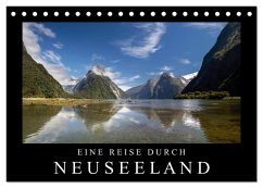 Eine Reise durch Neuseeland (Tischkalender 2025 DIN A5 quer), CALVENDO Monatskalender - Calvendo;Müringer, Christian