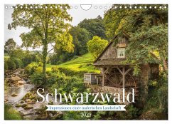 Schwarzwald (Wandkalender 2025 DIN A4 quer), CALVENDO Monatskalender