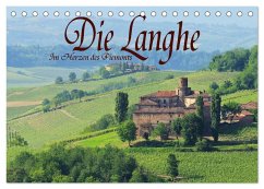 Die Langhe - Im Herzen des Piemonts (Tischkalender 2025 DIN A5 quer), CALVENDO Monatskalender
