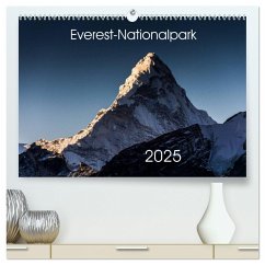 Everest-Nationalpark (hochwertiger Premium Wandkalender 2025 DIN A2 quer), Kunstdruck in Hochglanz
