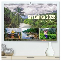 Sri Lanka 2025 ¿ Exotische Welt (hochwertiger Premium Wandkalender 2025 DIN A2 quer), Kunstdruck in Hochglanz