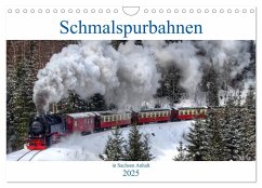 Schmalspurbahnen in Sachsen Anhalt (Wandkalender 2025 DIN A4 quer), CALVENDO Monatskalender - Calvendo;Gierok, Steffen