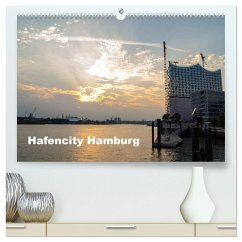 Hafencity Hamburg ¿ die Perspektive (hochwertiger Premium Wandkalender 2025 DIN A2 quer), Kunstdruck in Hochglanz - Calvendo;Kaum, Eberhard