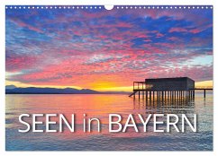 Seen in Bayern (Wandkalender 2025 DIN A3 quer), CALVENDO Monatskalender