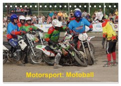 Motorsport: Motoball (Tischkalender 2025 DIN A5 quer), CALVENDO Monatskalender