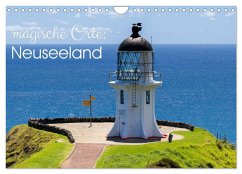 Magische Orte: Neuseeland (Wandkalender 2025 DIN A4 quer), CALVENDO Monatskalender