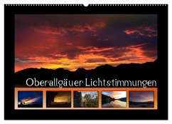 Oberallgäuer Lichtstimmungen (Wandkalender 2025 DIN A2 quer), CALVENDO Monatskalender