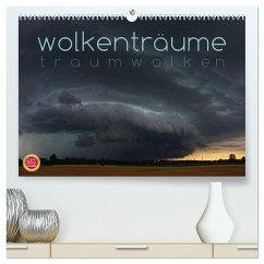 Wolkenträume - Traumwolken (hochwertiger Premium Wandkalender 2025 DIN A2 quer), Kunstdruck in Hochglanz