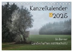 Kanzelkalender 2025 (Tischkalender 2025 DIN A5 quer), CALVENDO Monatskalender - Calvendo;Zitzler, Hans