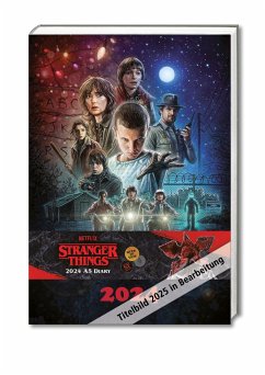 Stranger Things - A5-Tischkalender 2025 - Danilo Promotion Ltd