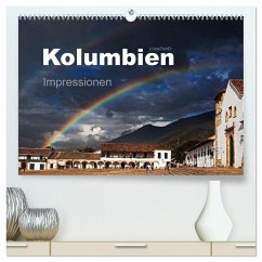 Kolumbien Impressionen (hochwertiger Premium Wandkalender 2025 DIN A2 quer), Kunstdruck in Hochglanz - Calvendo;boeTtchEr, U