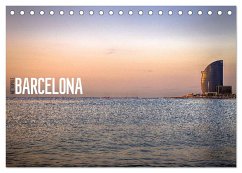 Metropole Barcelona (Tischkalender 2025 DIN A5 quer), CALVENDO Monatskalender